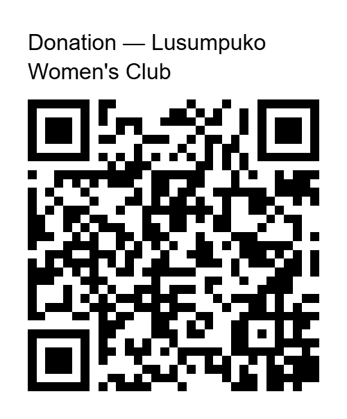 Donation — Lusumbuko Women's Club PayPal QR code